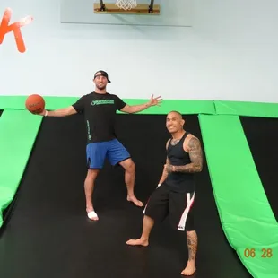 MMA fighters Bubba McDaniel and Conrad Padillo are in the house!