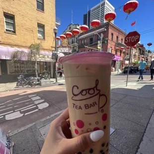 Regular Pearl Milk Tea ($5.95)