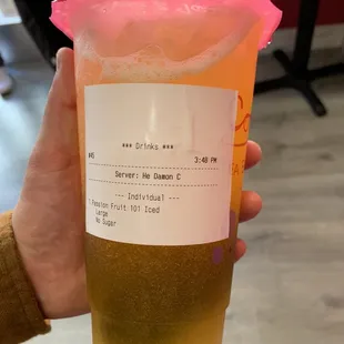 Passion Fruit 101 (Includes Lychee Jelly Boba)