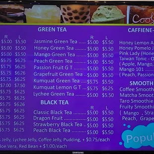 6/3/22 menu