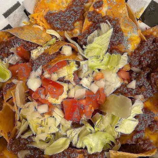 nachos, food