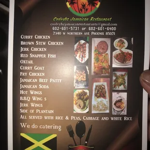 I went with curry chicken! I&apos;m loving Jamaican food! HEY MAN!