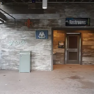 Clean restrooms
