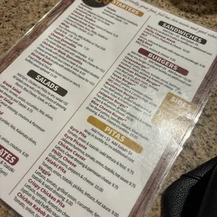 menu, sushi and sashimi