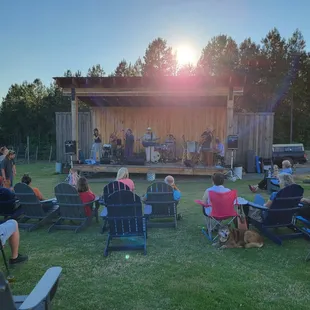 Spectacular views and great sounds on the big stage!