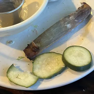 We love pickles and these were horrible! Seemed house made, maybe horseradish, couldn't eat