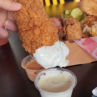 Fireeee chicken tendied