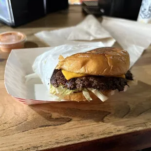 The $5 burger special