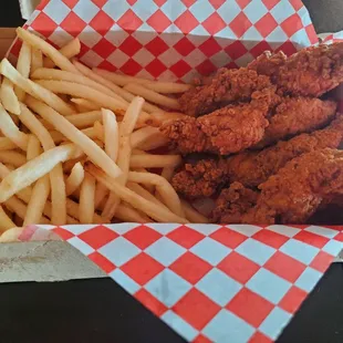 Chicken tendies at Coop