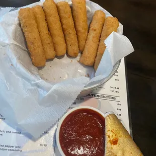 Mozzarella sticks