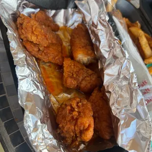 Was supposed to be mild, honey, garlic. No garlic no honey