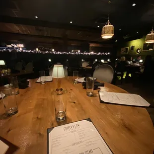 sushi and sashimi, interior