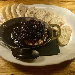 Charred Brie