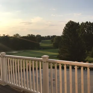 The beautiful Blue Ash golf course