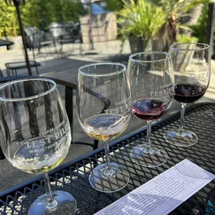 Reds &amp; Whites wine tasting sampler