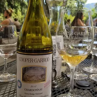 Winner and to think I am a Cab Snob!  2018 Chardonnay!  Asian pear, apple, citrus land butterscotch with a soft and easy finish won me over!