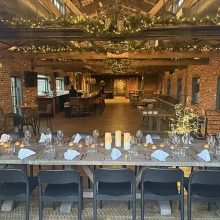 Our second floor event space