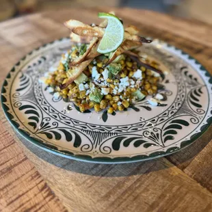 Spicy Roasted Corn Salad