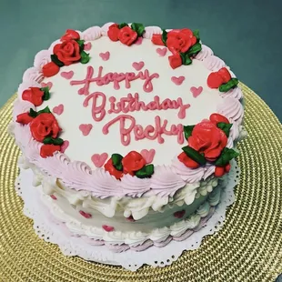 a happy birthday cake