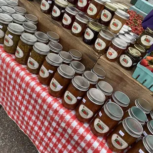jars of preserves