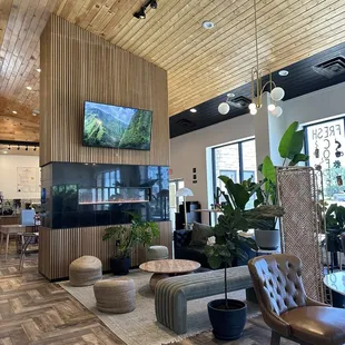 The interior of a mid-Missouri sandwich/coffee shop.  "Toto, we're not in Kansas any more."