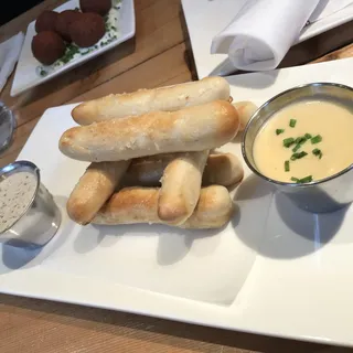 Warm Buttered Soft Pretzels