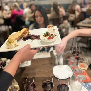Wine flight with friends!