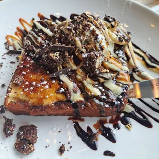 Creme brule French toast