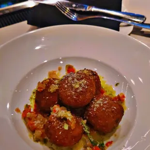 Sausage arancini was so good!