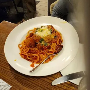 Keaton's Spaghetti &amp; House-Made Meatballs