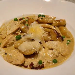 Gnocchi Carbonara was very good