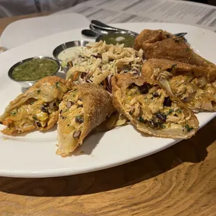 Over the Border Egg Rolls