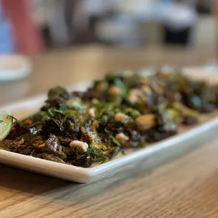 The best Brussels Sprouts ever! Must try it. You won't be disappointed!