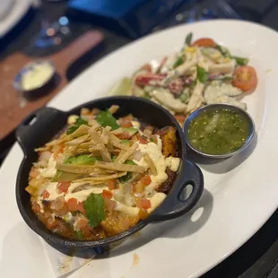 Vegetarian roasted vegetable enchiladas