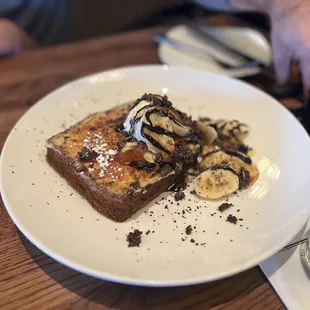 Creme brûlée French toast