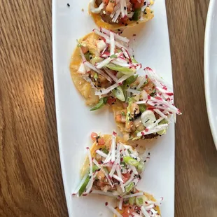 Asian Pork Belly Tostadas