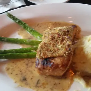 Pistachio-Crusted Grouper