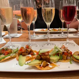  a variety of appetizers