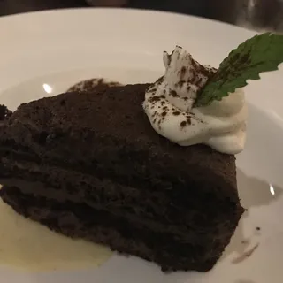 Cooper's Hawk Chocolate Cake