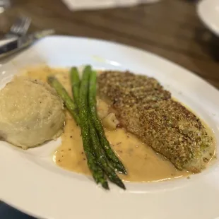 Pistachio-Crusted Grouper