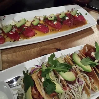 Asian Ahi Tuna Sashimi