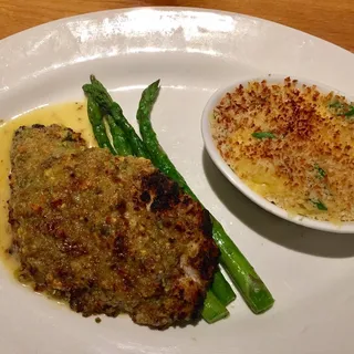 Pistachio-Crusted Grouper
