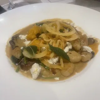 Lunch Gnocchi With Roasted Butternut Squash