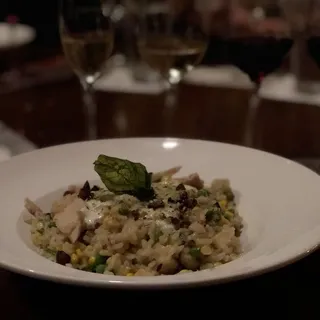 Roasted Chicken Risotto