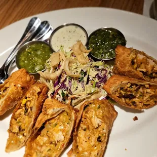 Over The Border Egg Rolls