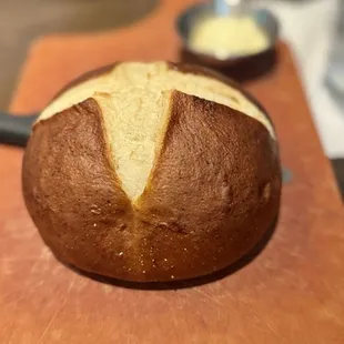 Pretzel bread