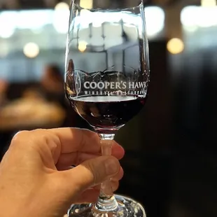  a hand holding a wine glass