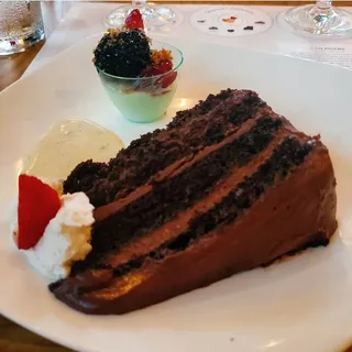 Cooper's Hawk Chocolate Cake