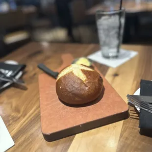 Pretzel bread
