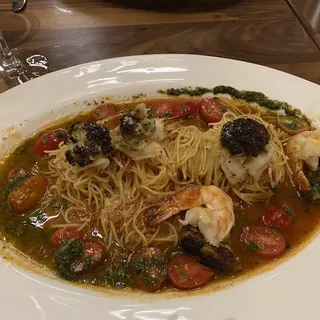 Baked Parmesan Shrimp Scampi